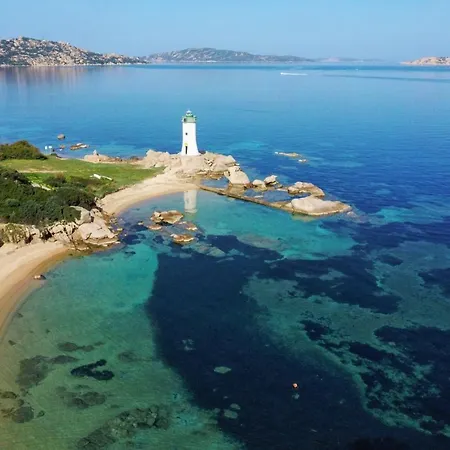 12 Centro - Trilocale Vista Mare Sul Faro Di Porto Faro * Palau